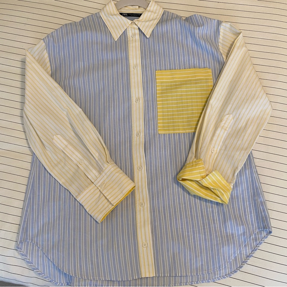 Zara Stripe Shirt, XS